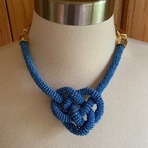 TALBOTS - Seedbead Nautical Knot Necklace